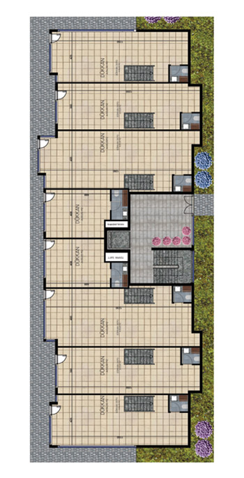 Dora Park C-D-E Bloklar 1. 2. ve 3. Katlar